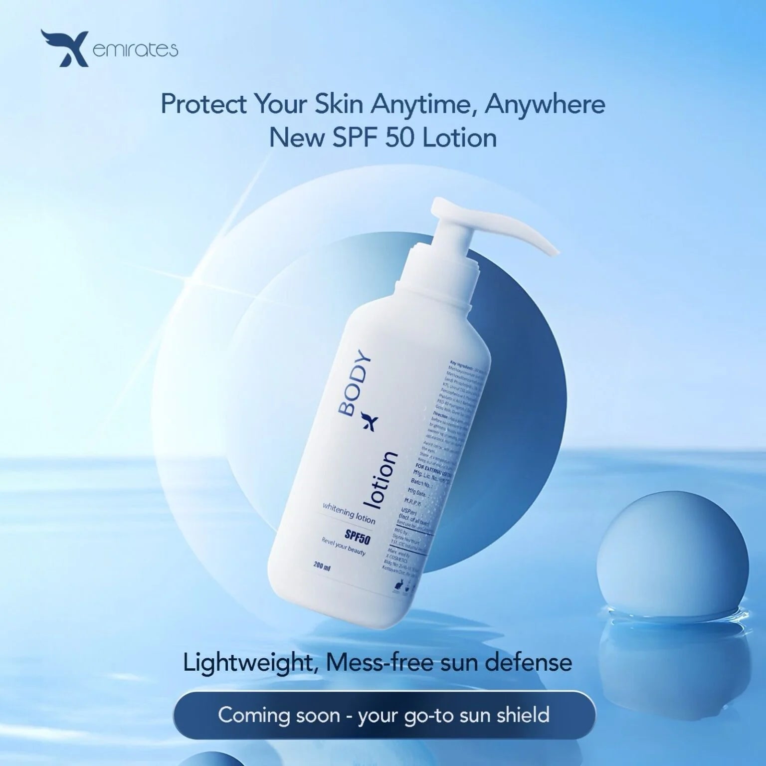 X Emirates Body Lotion – New Launch