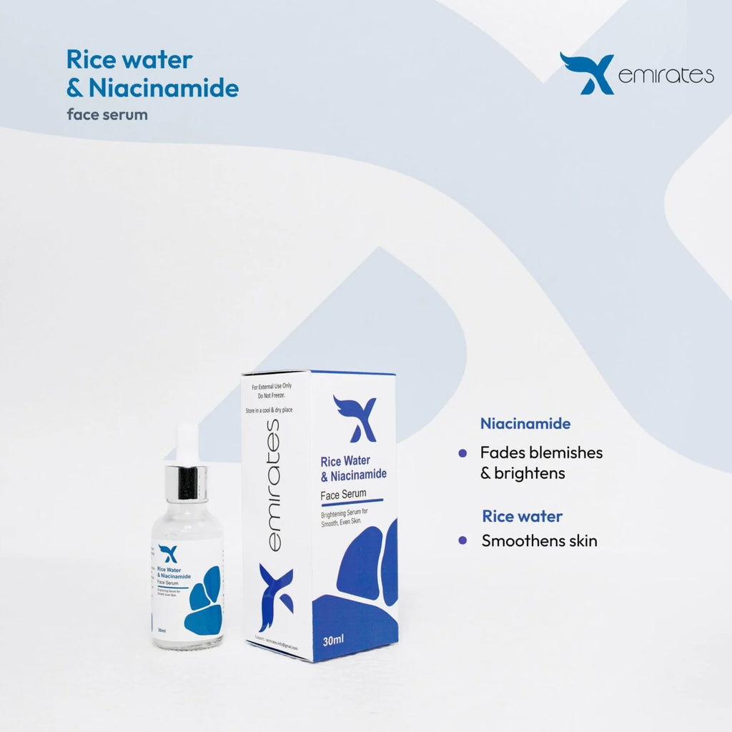 Rice Water & Niacinamide Serum by X Emirates