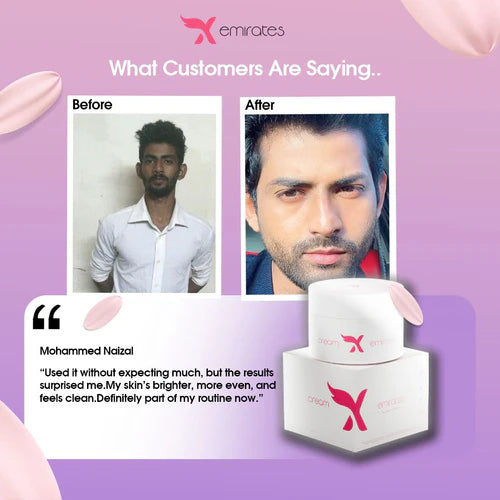 Cream X Emirates Face Whitening Cream